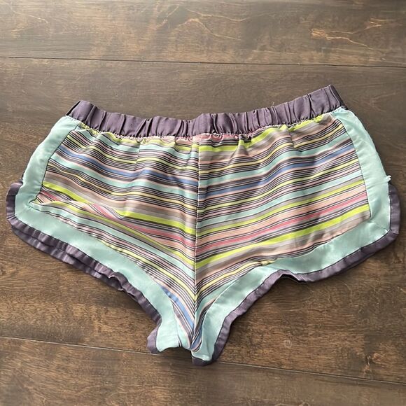Victorias Secret vintage second skin feel Striped Sz-Med - Picture 9 of 10